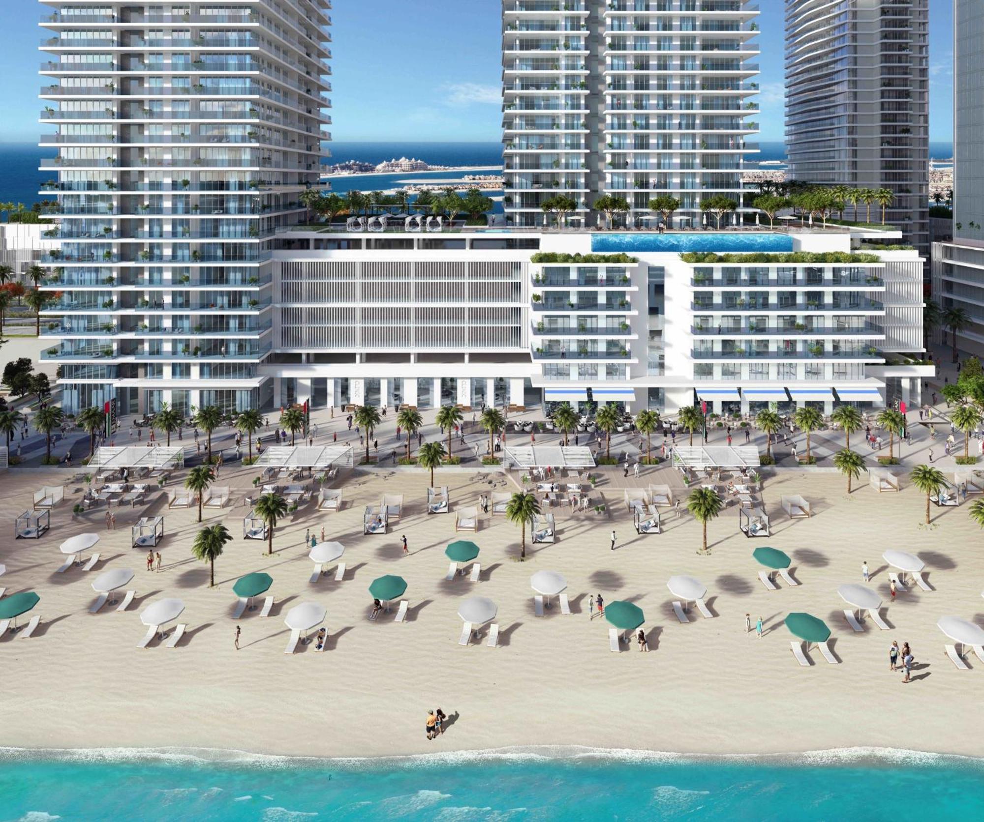 Apartamento Lux Bnb I Sun Rise Bay I Palm & Sea View Dubái Exterior foto
