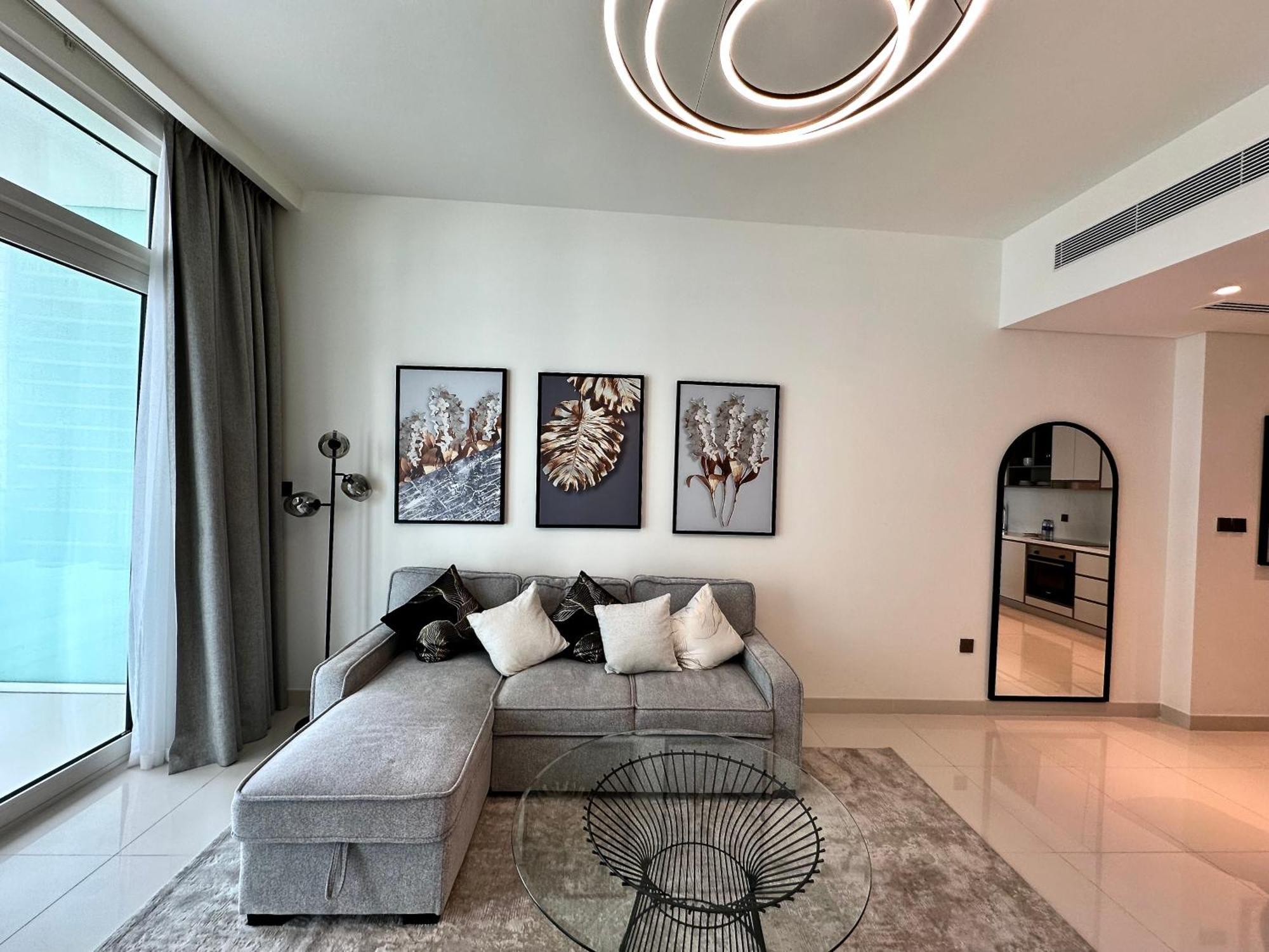 Apartamento Lux Bnb I Sun Rise Bay I Palm & Sea View Dubái Exterior foto