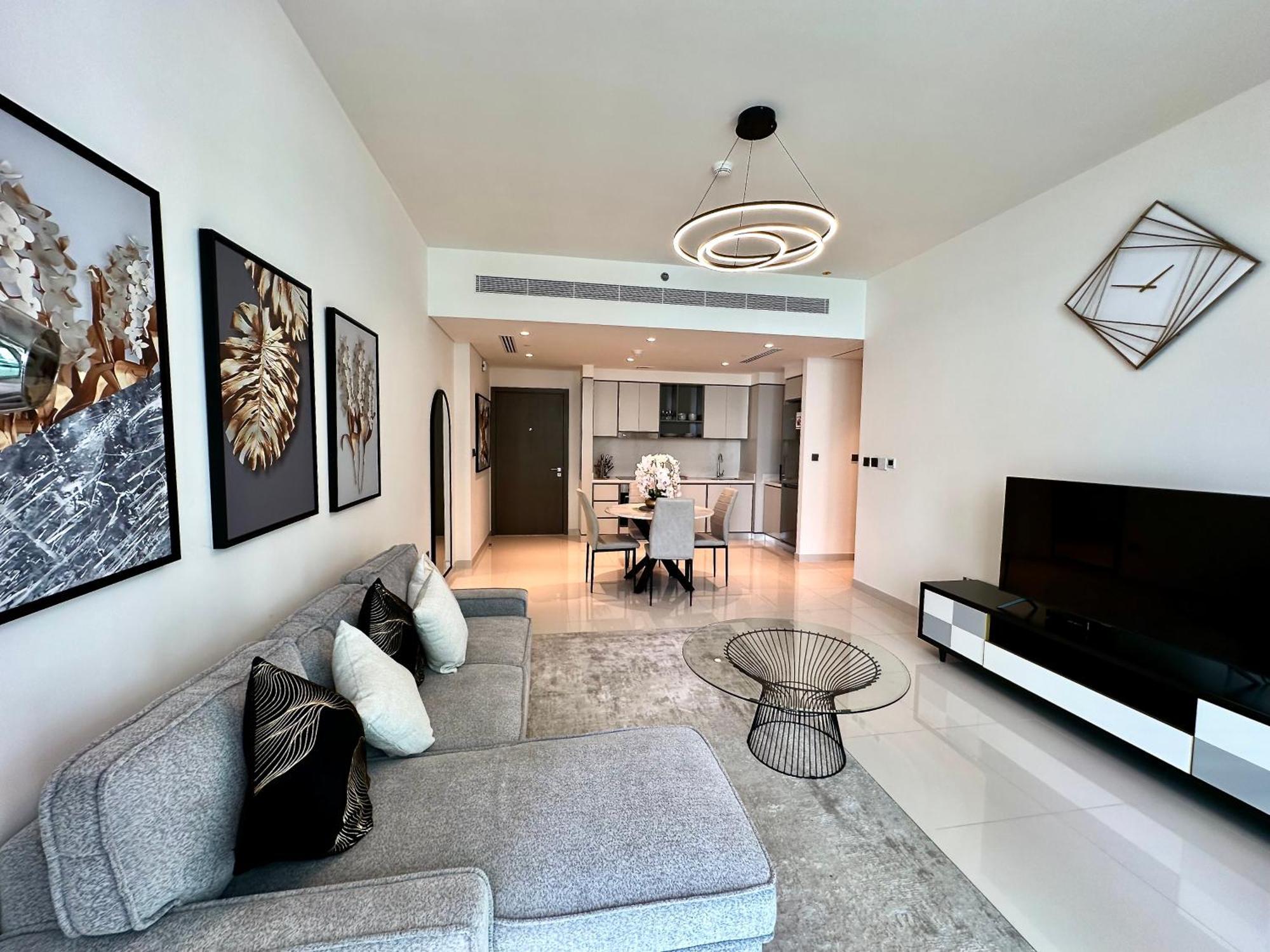 Apartamento Lux Bnb I Sun Rise Bay I Palm & Sea View Dubái Exterior foto