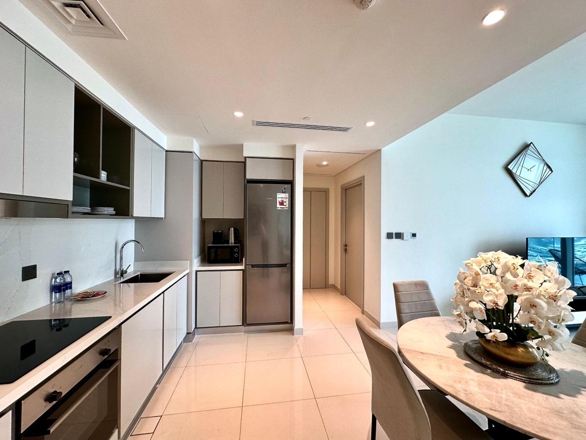 Apartamento Lux Bnb I Sun Rise Bay I Palm & Sea View Dubái Exterior foto