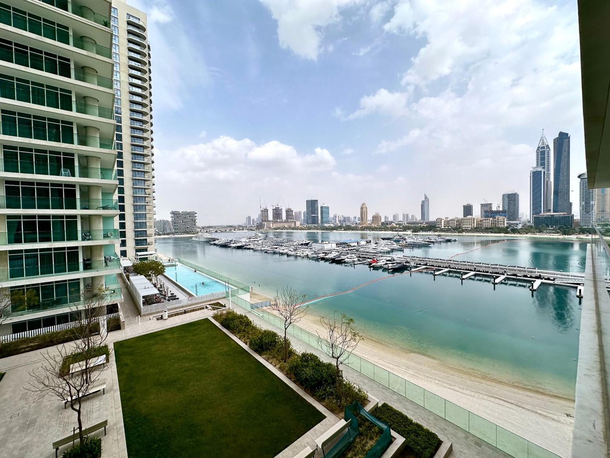 Apartamento Lux Bnb I Sun Rise Bay I Palm & Sea View Dubái Exterior foto